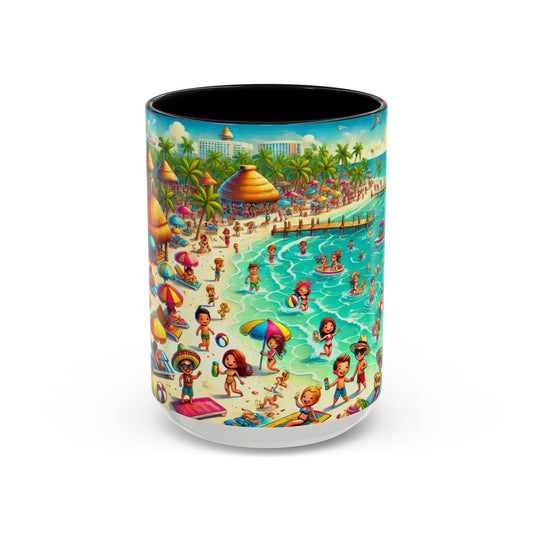 Mexico-Cancun- Accent Coffee Mug (15oz)