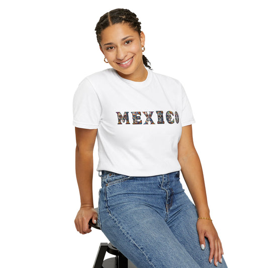 Mexico - Unisex Garment-Dyed T-shirt