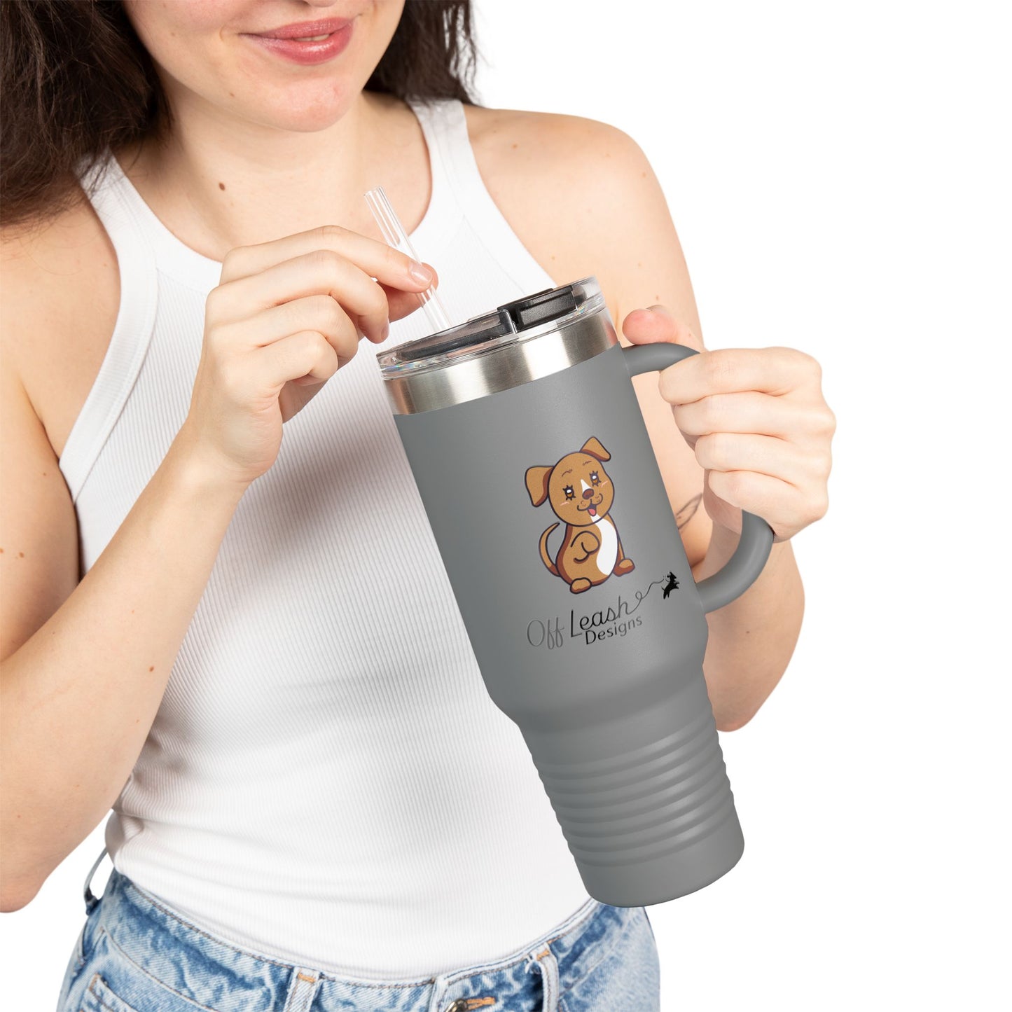 Pitbull Travel Mug, 40oz 