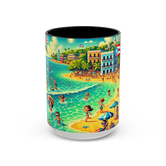 Puerto Rico Accent Coffee Mug (15oz)